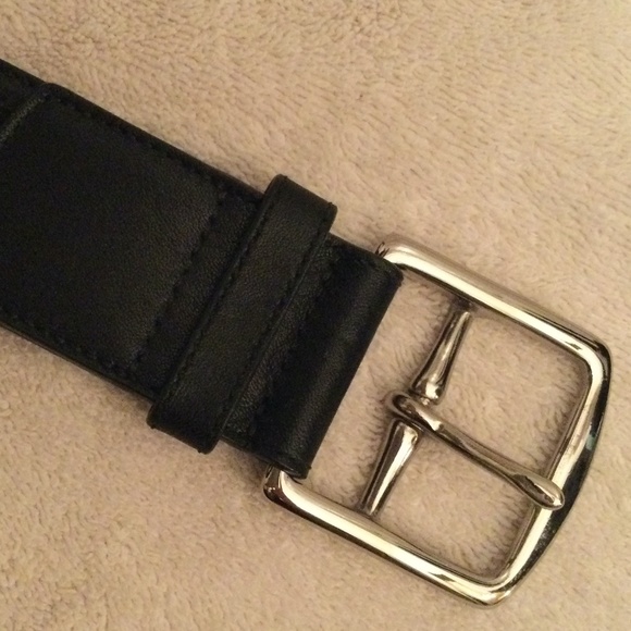 NWOT! Coach Jacquard Genuine Leather Belt - Picture 3 of 11